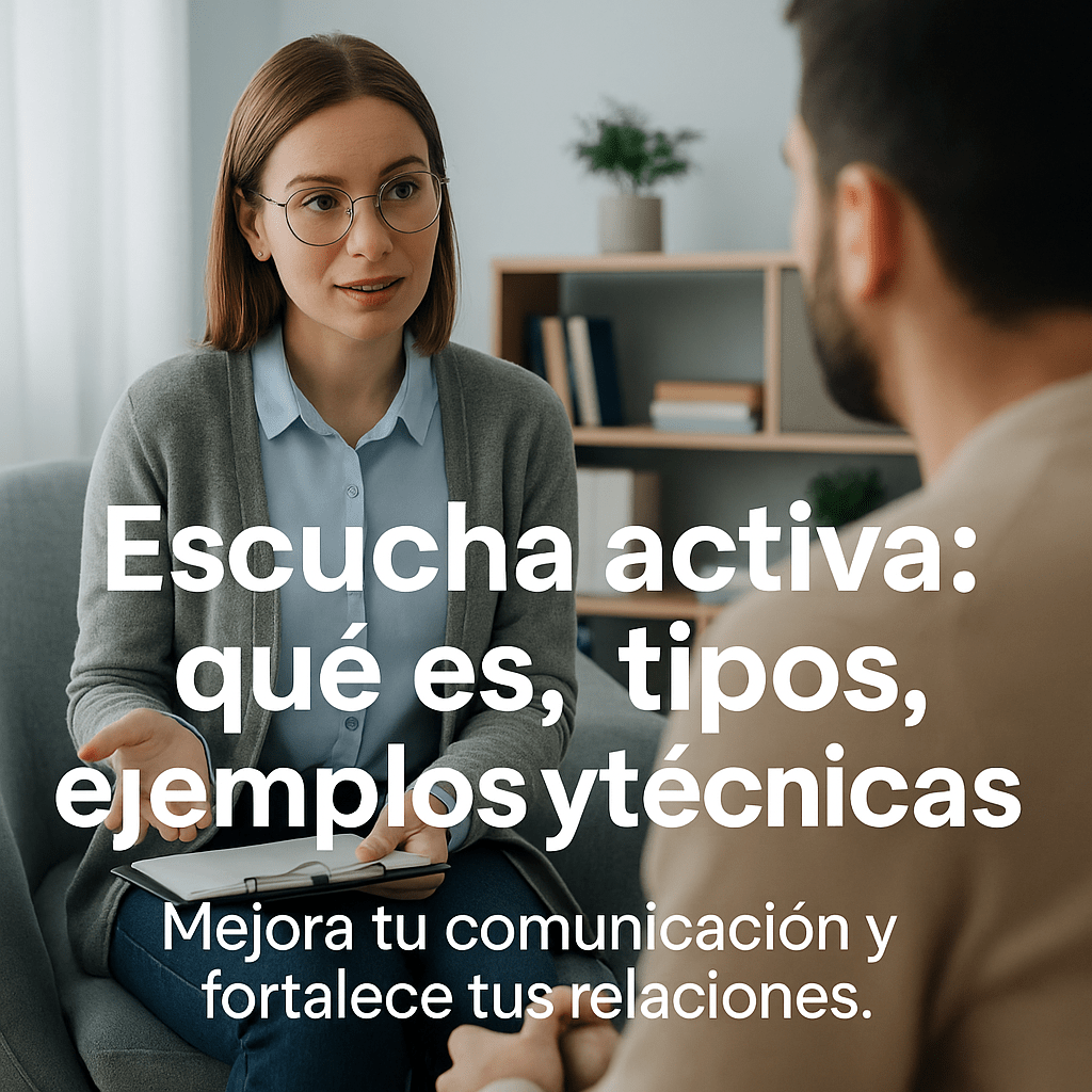 En este momento estás viendo Escucha activa: qué es, tipos, ejemplos y técnicas