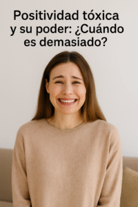 Lee más sobre el artículo Positividad tóxica y su poder:¿Cuándo es demasiado?