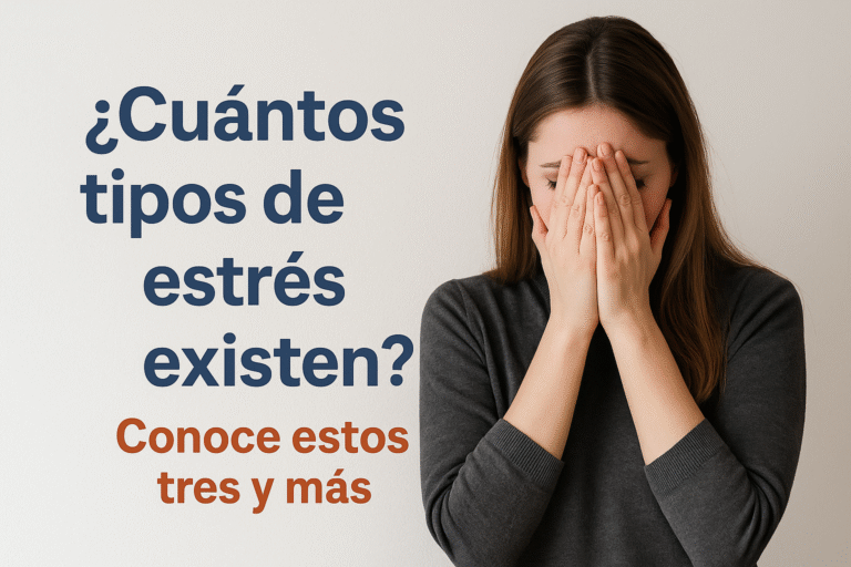 Lee más sobre el artículo ¿Cuántos tipos de estrés existen? ¡Conoce estos tres y más!